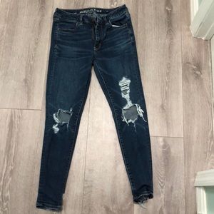 American eagle ripped jeans